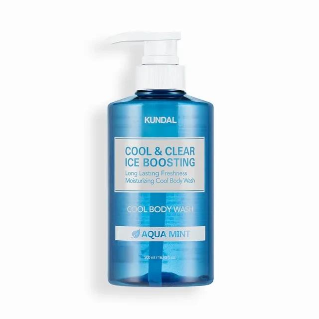 Kundal Cool & Clear Ice Boosting Cool Body Wash 500ml cooling body cleanser